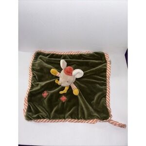 Bukowski Bears Henry Baby Lovey Security Plush Blanket Pacifier Holder